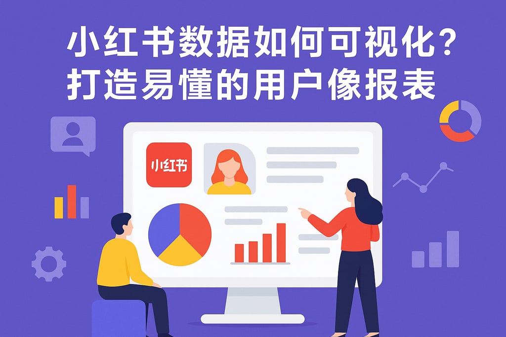小红书数据如何可视化？打造易懂的用户画像报表