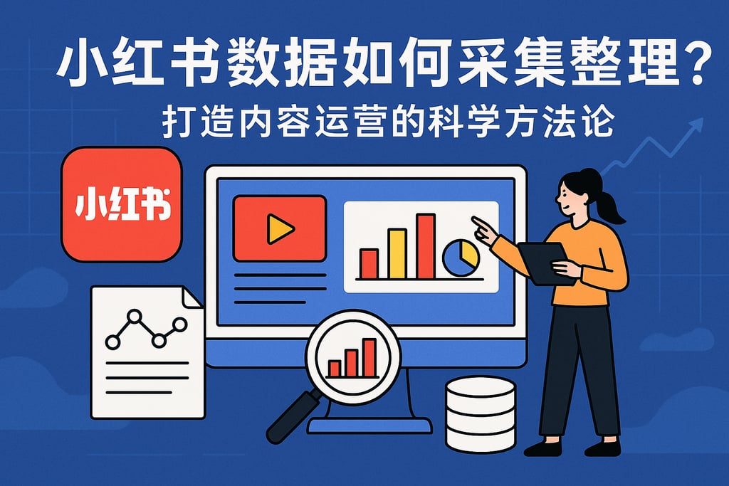 小红书数据如何采集整理？打造内容运营的科学方法论