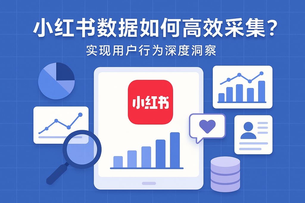 小红书数据如何高效采集？实现用户行为深度洞察