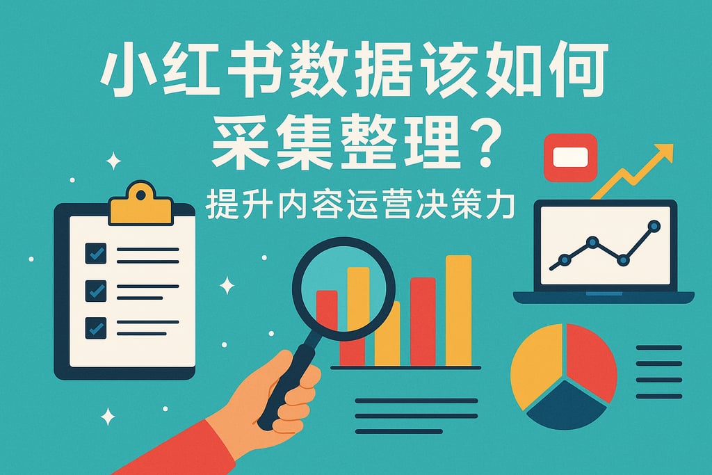 小红书数据该如何采集整理？提升内容运营决策力
