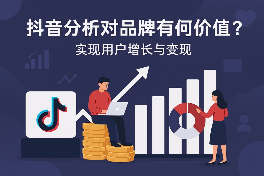 抖音分析对品牌有何价值？实现用户增长与变现