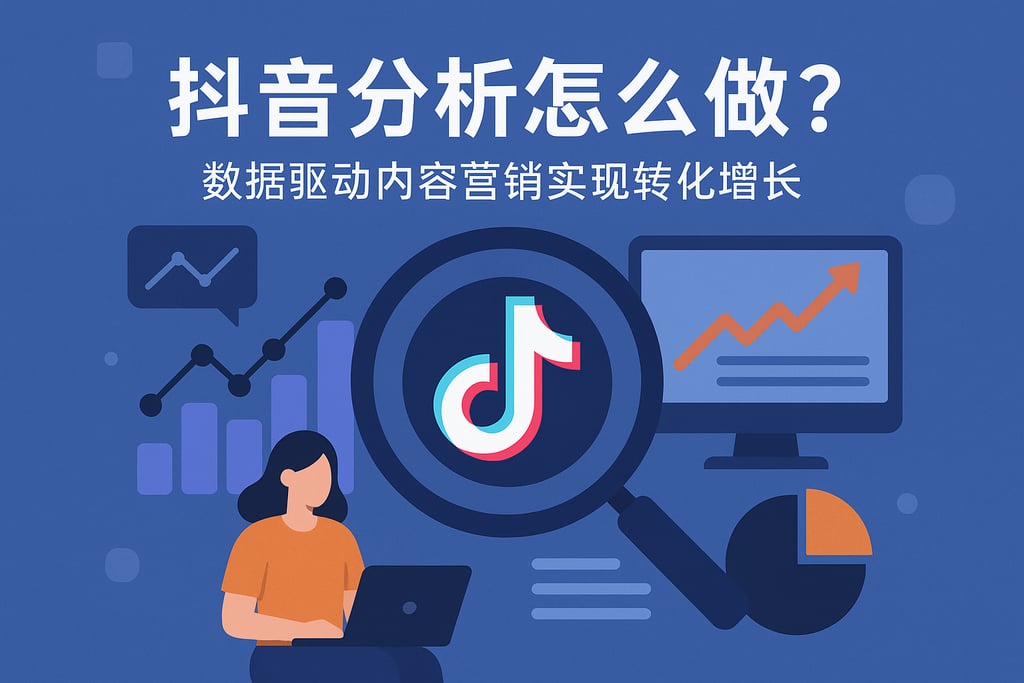 抖音分析怎么做？数据驱动内容营销实现转化增长