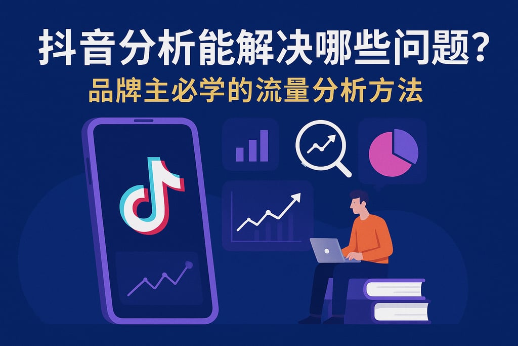 抖音分析能解决哪些问题？品牌主必学的流量分析方法