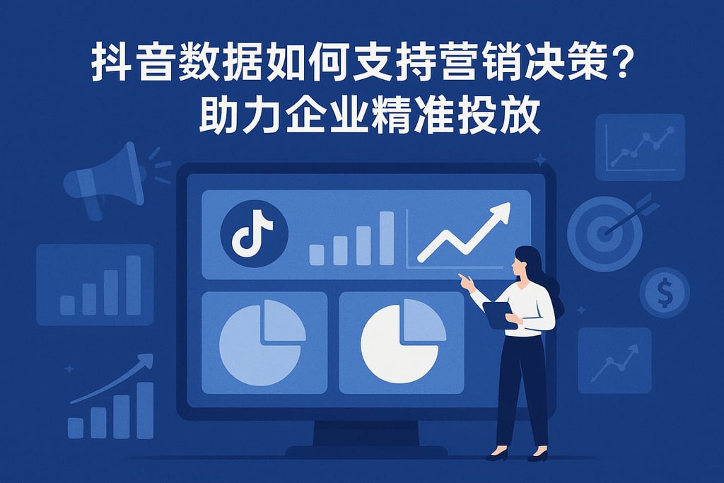 抖音数据如何支持营销决策？助力企业精准投放