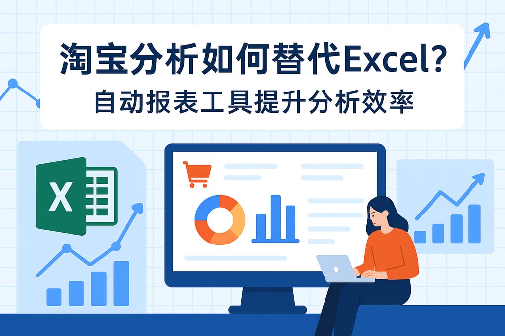 淘宝分析如何替代Excel？自动报表工具提升分析效率