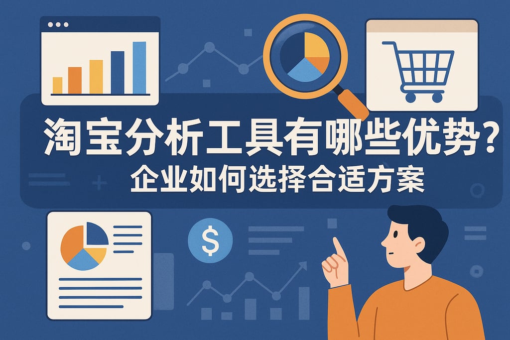 淘宝分析工具有哪些优势？企业如何选择合适方案