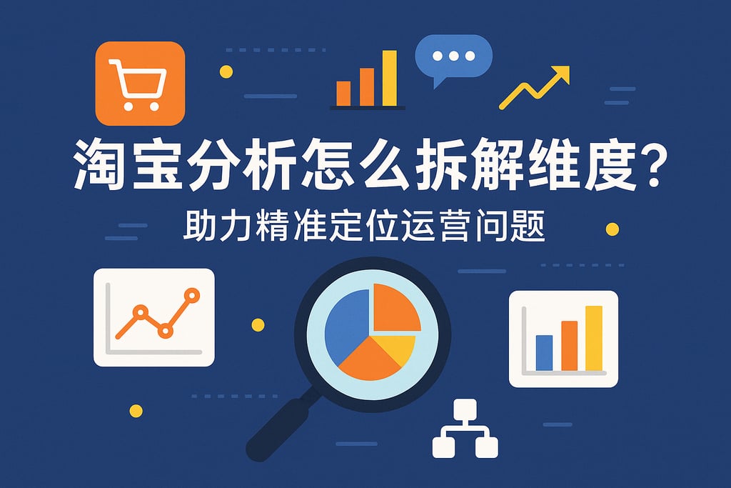 淘宝分析怎么拆解维度？助力精准定位运营问题
