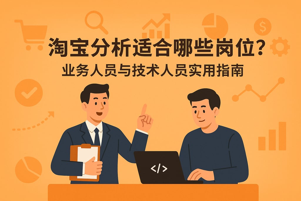 淘宝分析适合哪些岗位？业务人员与技术人员实用指南