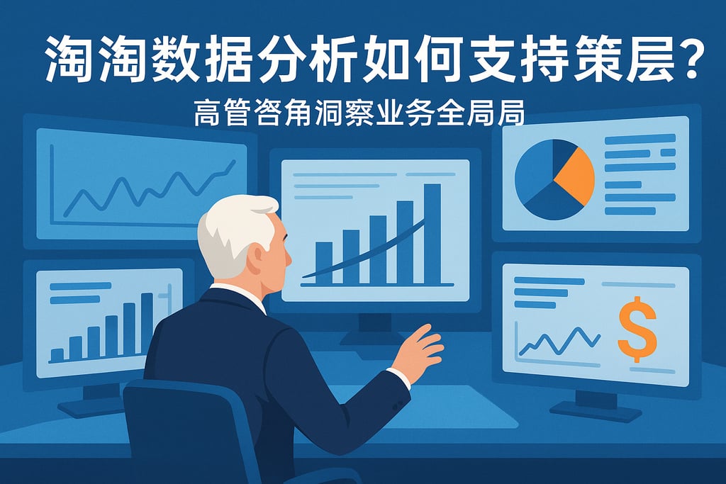 淘宝数据分析如何支持决策层？高管视角洞察业务全局