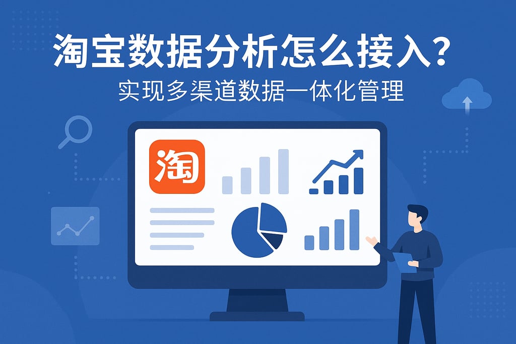 淘宝数据分析怎么接入？实现多渠道数据一体化管理