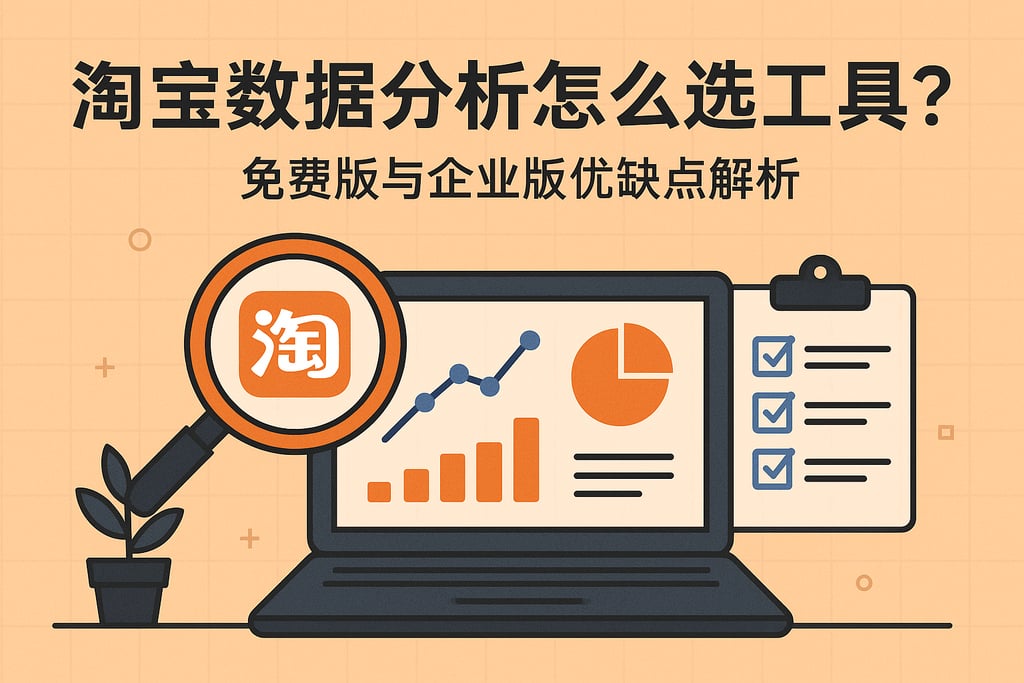淘宝数据分析怎么选工具？免费版与企业版优缺点解析