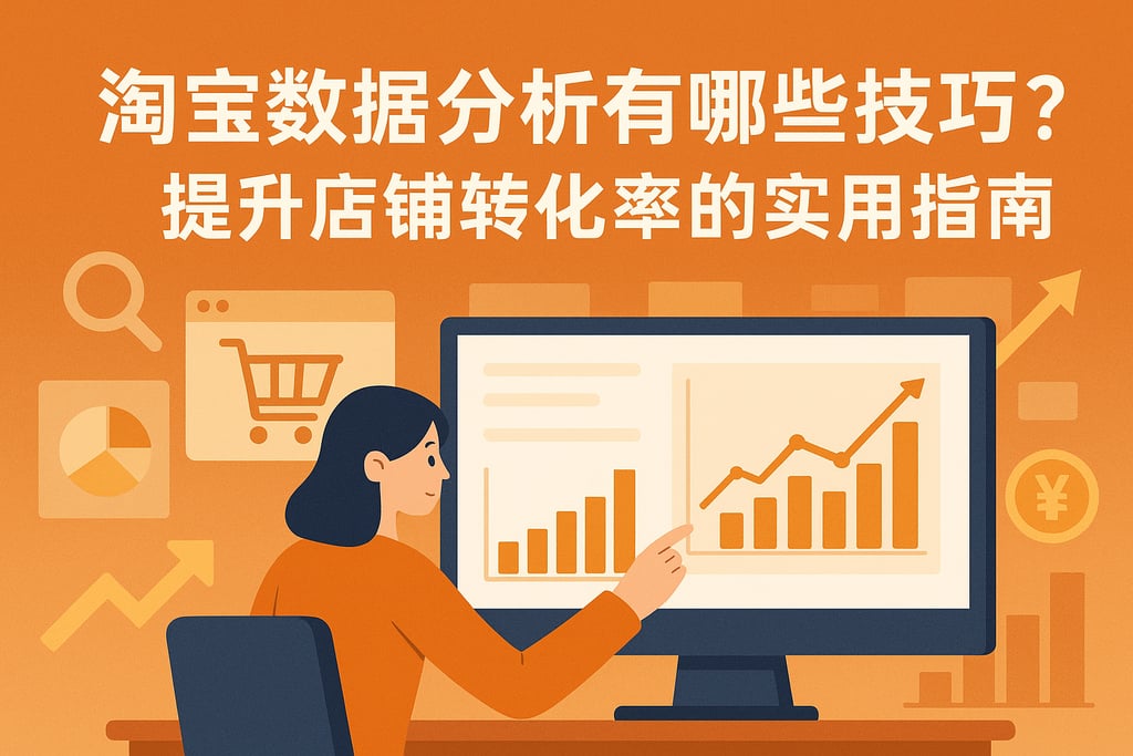 淘宝数据分析有哪些技巧？提升店铺转化率的实用指南