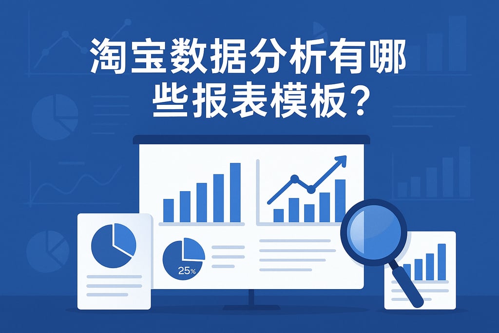 淘宝数据分析有哪些报表模板？提升数据展示的专业性