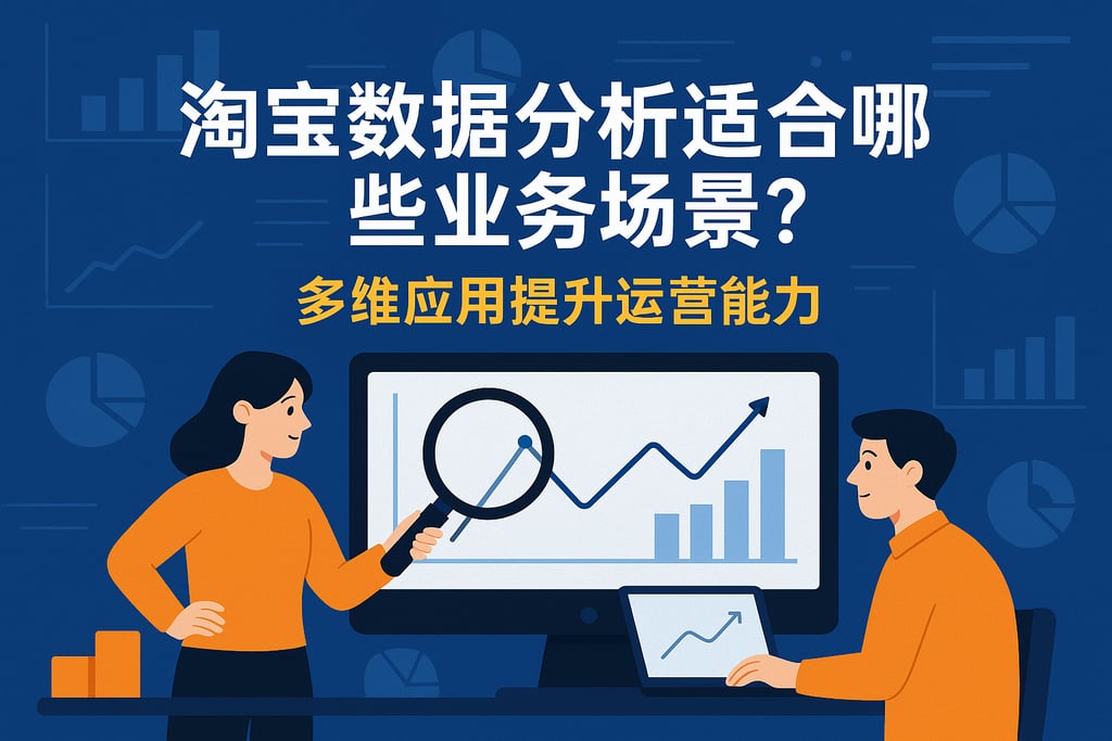 淘宝数据分析适合哪些业务场景？多维应用提升运营能力