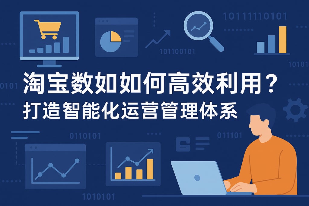 淘宝数据如何高效利用？打造智能化运营管理体系