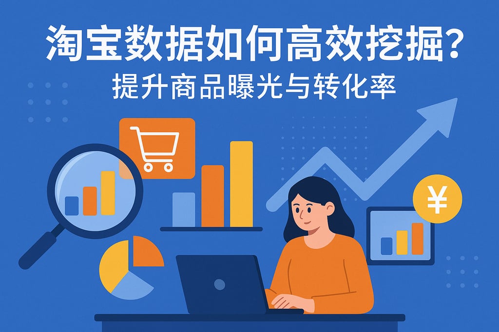 淘宝数据如何高效挖掘？提升商品曝光与转化率