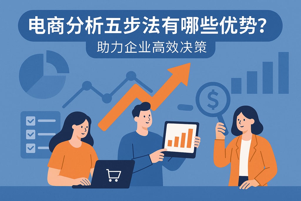 电商分析五步法有哪些优势？助力企业高效决策
