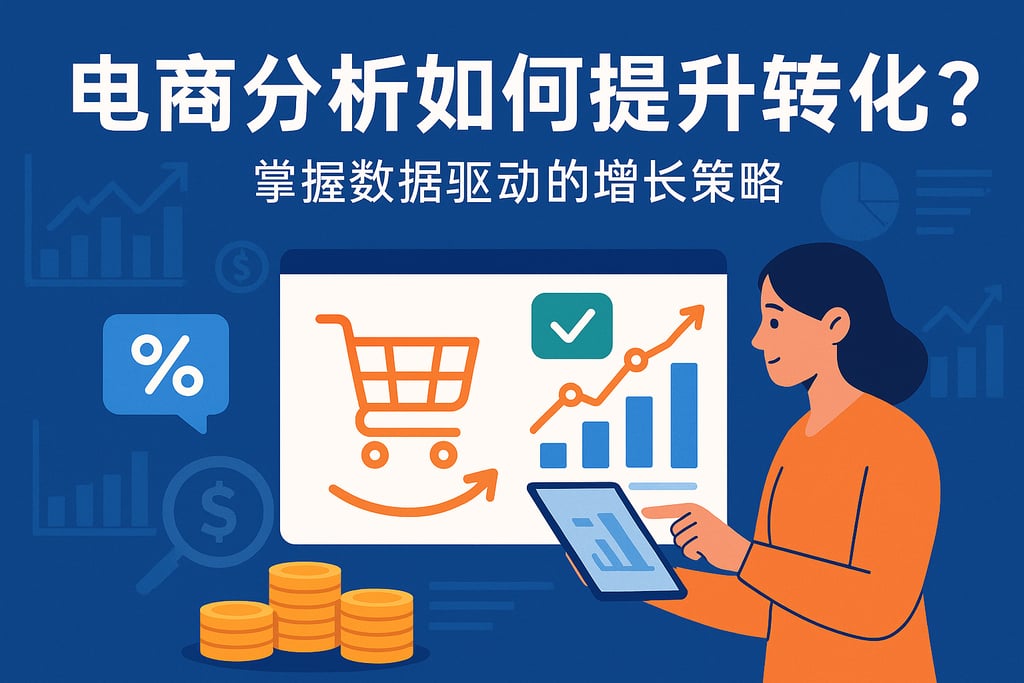 电商分析如何提升转化？掌握数据驱动的增长策略