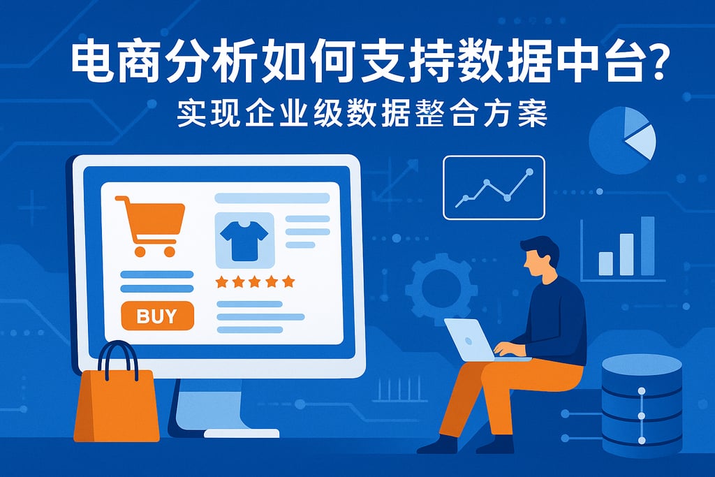 电商分析如何支持数据中台？实现企业级数据整合方案