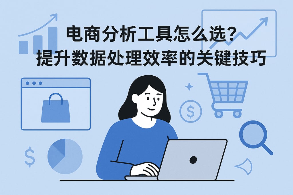 电商分析工具怎么选？提升数据处理效率的关键技巧