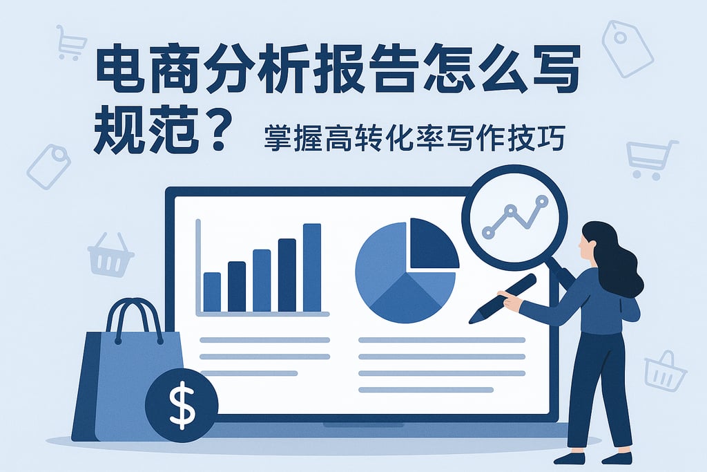电商分析报告怎么写规范？掌握高转化率写作技巧
