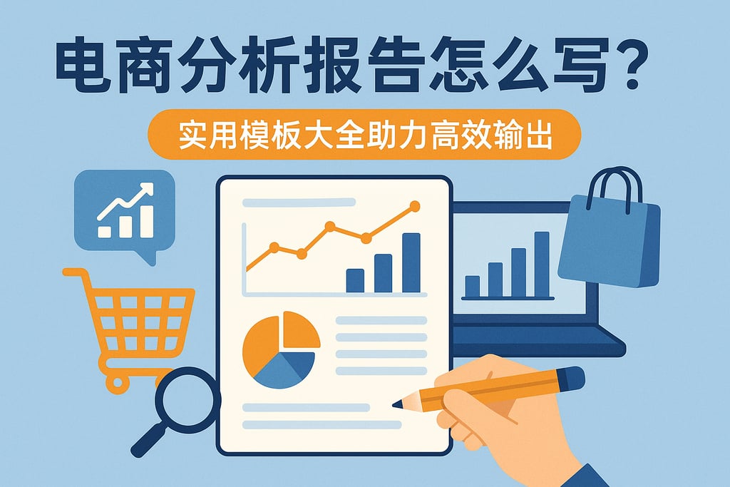 电商分析报告怎么写？实用模板大全助力高效输出
