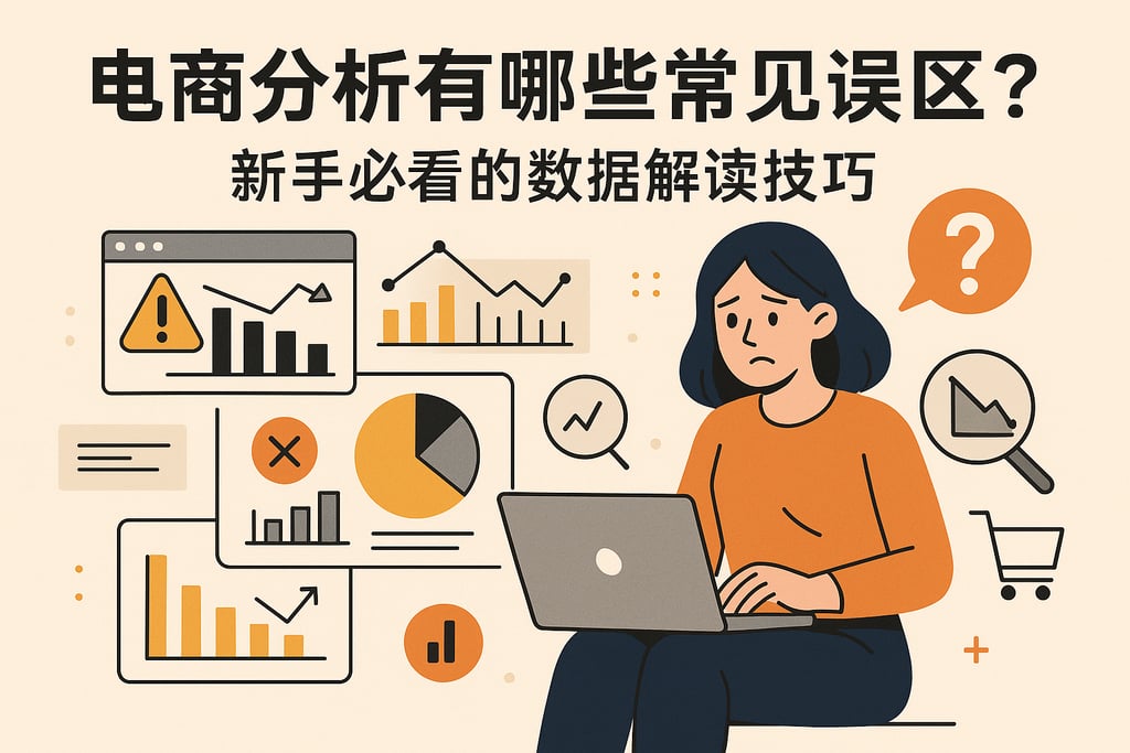 电商分析有哪些常见误区？新手必看的数据解读技巧