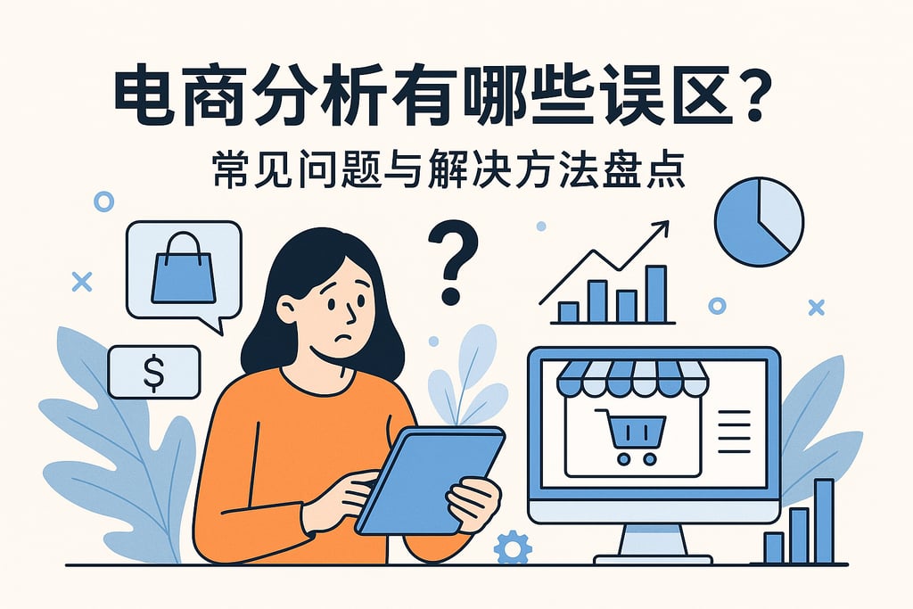 电商分析有哪些误区？常见问题与解决方法盘点