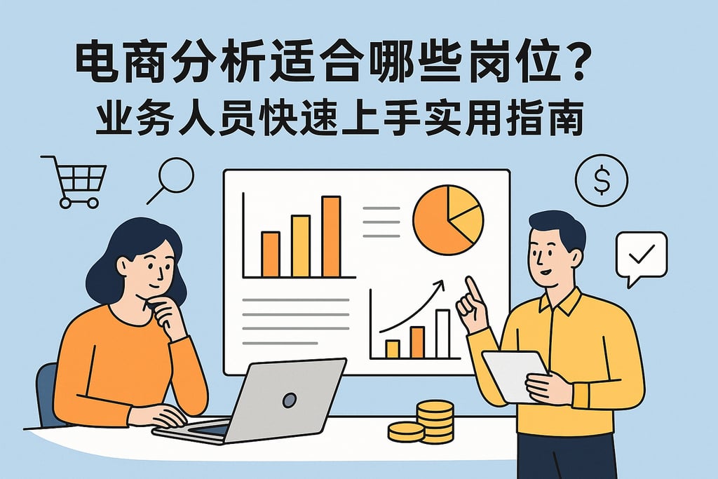 电商分析适合哪些岗位？业务人员快速上手实用指南