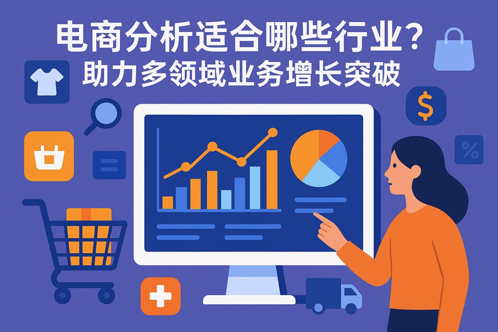 电商分析适合哪些行业？助力多领域业务增长突破