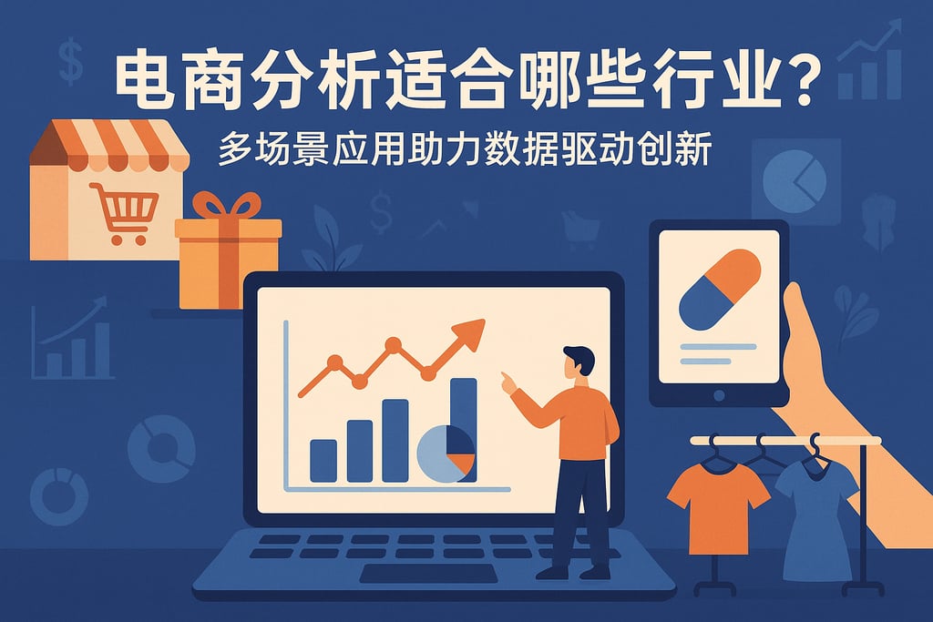 电商分析适合哪些行业？多场景应用助力数据驱动创新