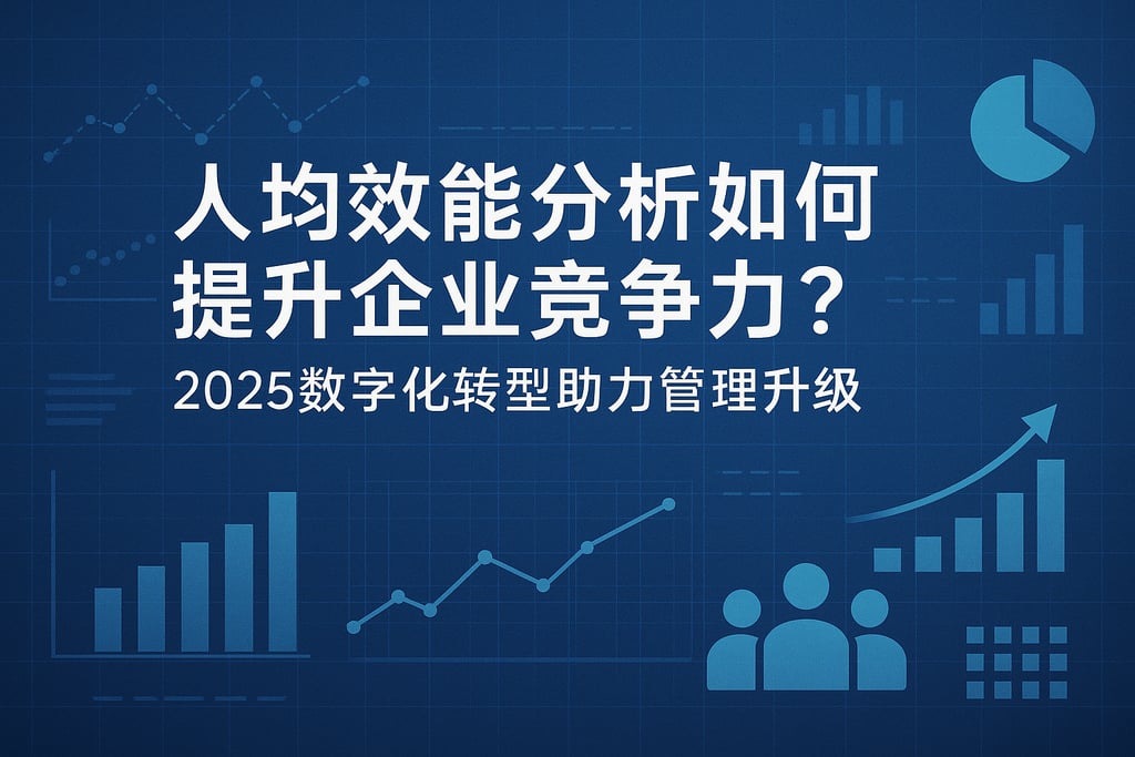 人均效能分析如何提升企业竞争力?2025数字化转型助力管理升级 | 帆软数字化转型知识库