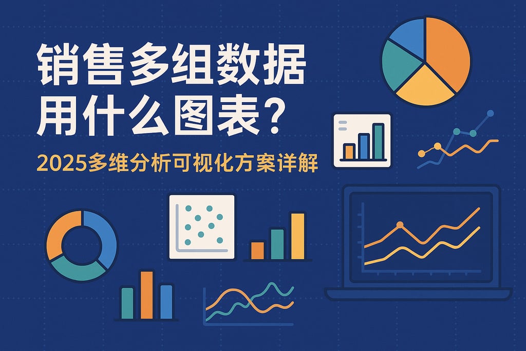 销售多组数据用什么图表?2025多维分析可视化方案详解 | 帆软数字化转型知识库