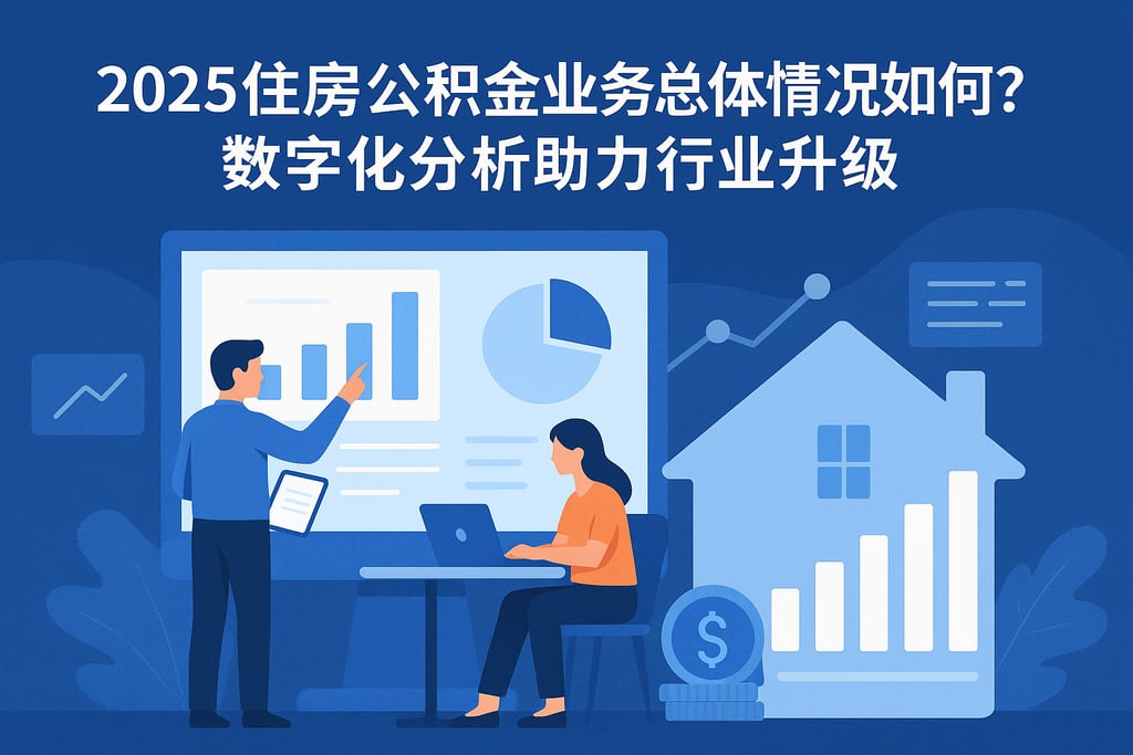 2025住房公积金业务总体情况如何？数字化分析助力行业升级