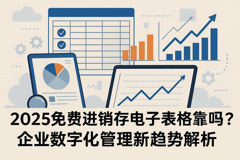 2025免费进销存电子表格靠谱吗？企业数字化管理新趋势解析