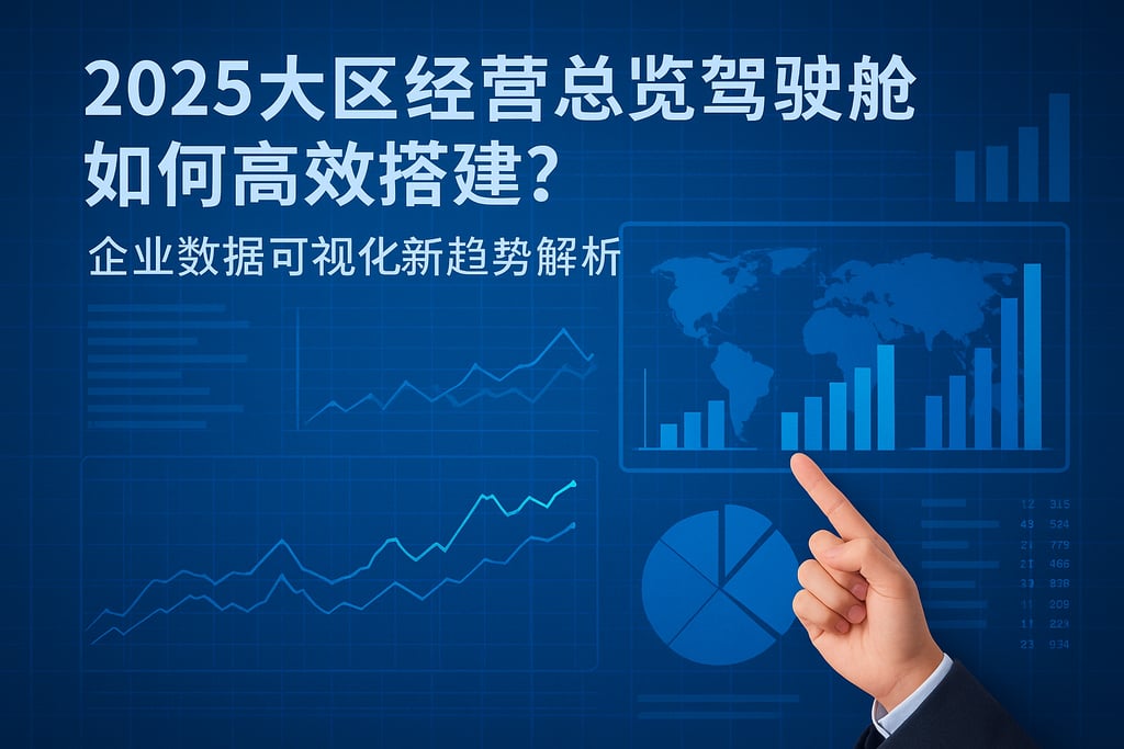 2025大区经营总览驾驶舱如何高效搭建？企业数据可视化新趋势解析