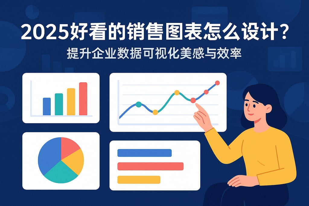 2025好看的销售图表怎么设计？提升企业数据可视化美感与效率