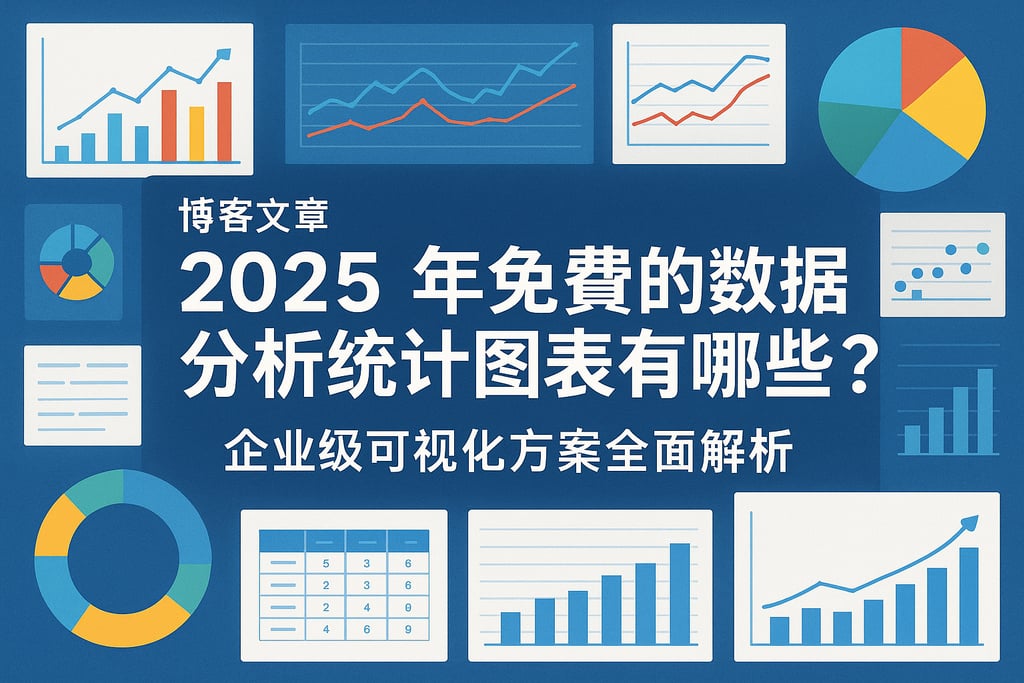 2025年免费的数据分析统计图表有哪些？企业级可视化方案全面解析
