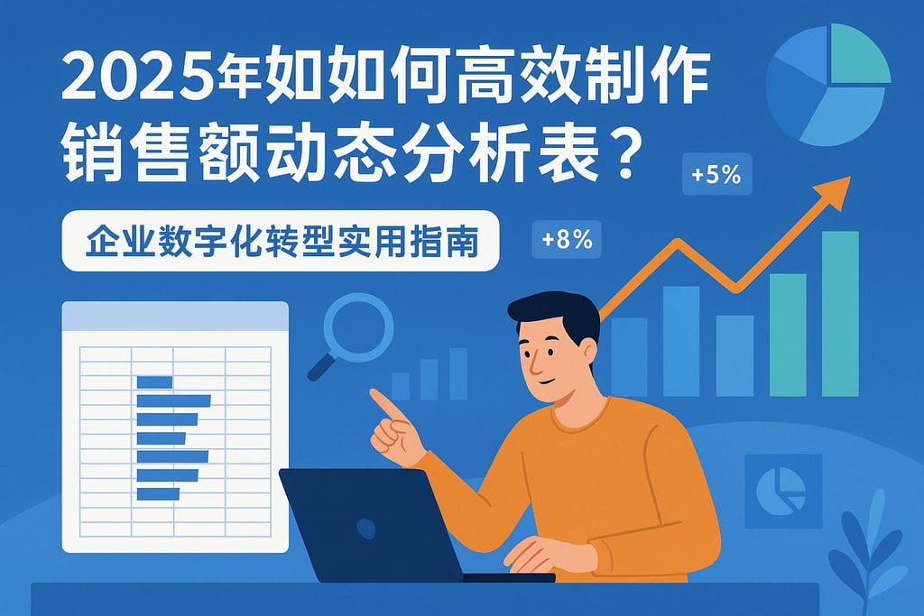 2025年如何高效制作销售额动态分析表？企业数字化转型实用指南