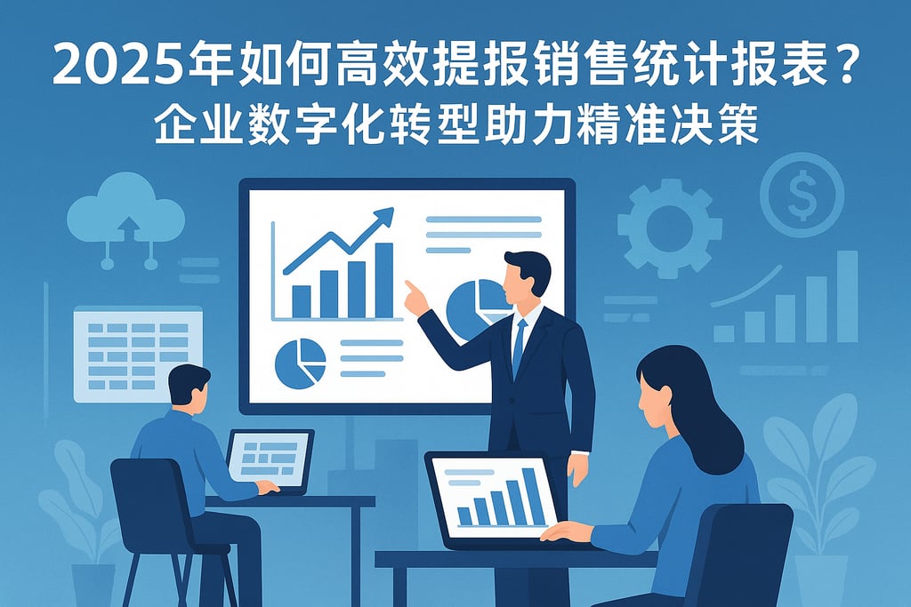 2025年如何高效提报销售统计报表？企业数字化转型助力精准决策