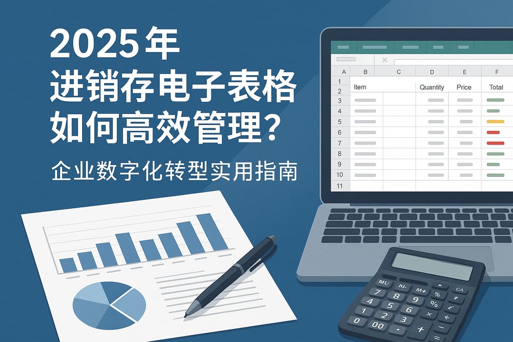 2025年进销存电子表格如何高效管理？企业数字化转型实用指南
