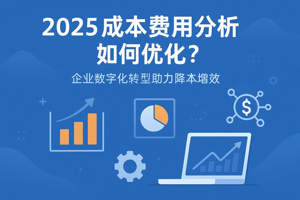2025成本费用分析如何优化？企业数字化转型助力降本增效