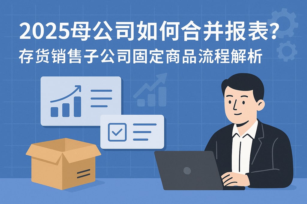 2025母公司如何合并报表？存货销售子公司固定商品流程解析