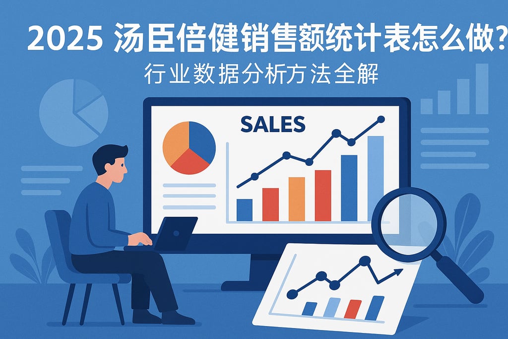 2025汤臣倍健销售额统计表怎么做？行业数据分析方法全解