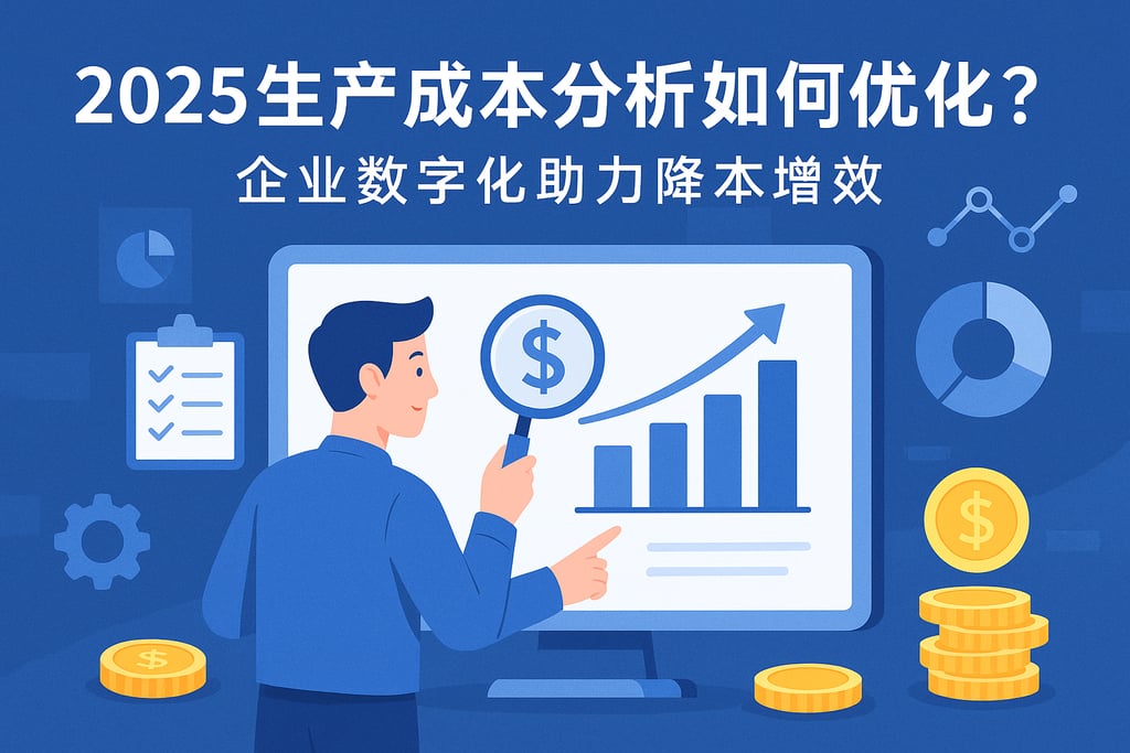 2025生产成本分析如何优化？企业数字化助力降本增效