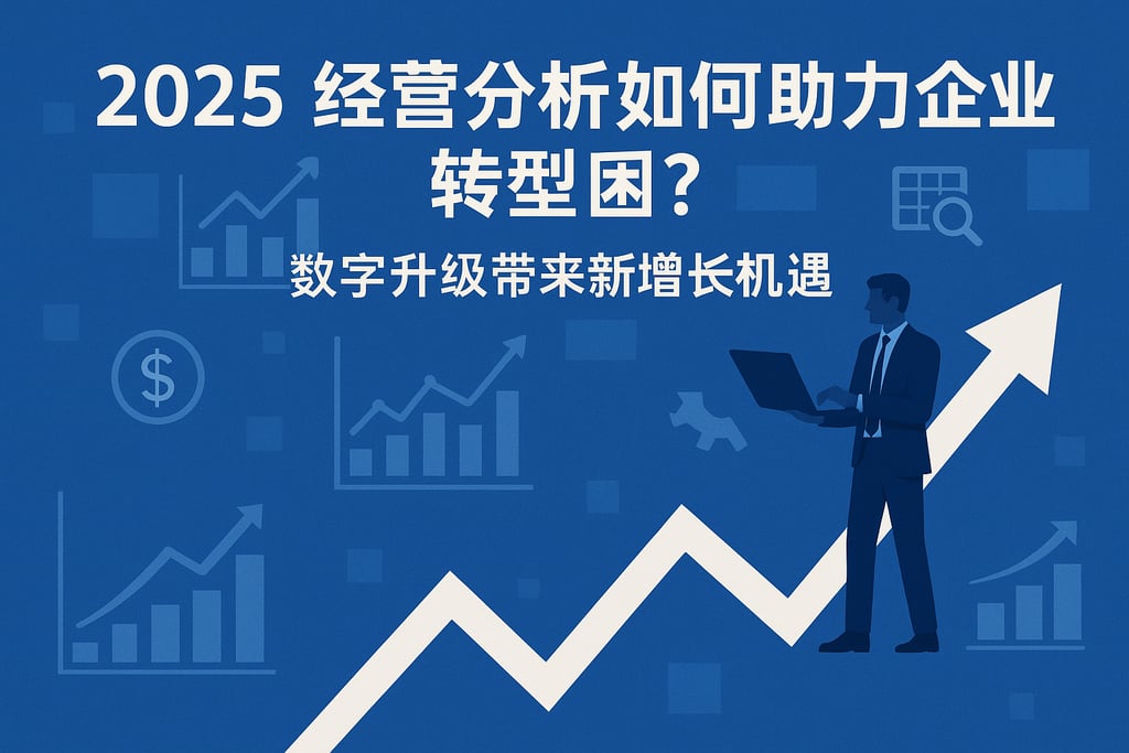 2025经营分析如何助力企业转型？数字化升级带来新增长机遇