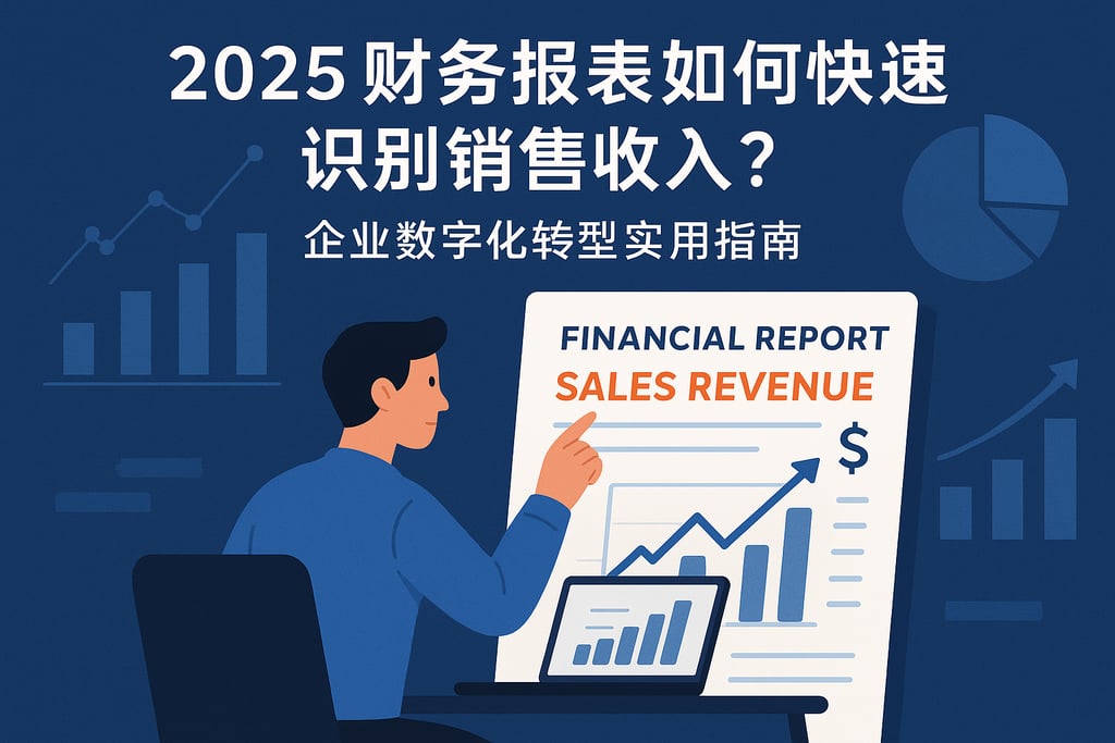 2025财务报表如何快速识别销售收入？企业数字化转型实用指南