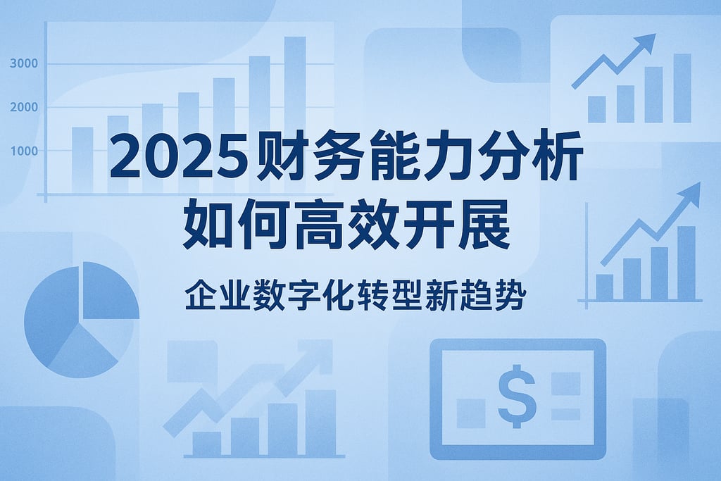 2025财务能力分析如何高效开展？企业数字化转型新趋势