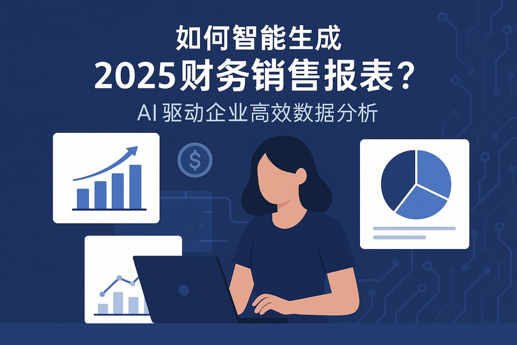 2025财务销售报表如何智能生成？AI驱动企业高效数据分析