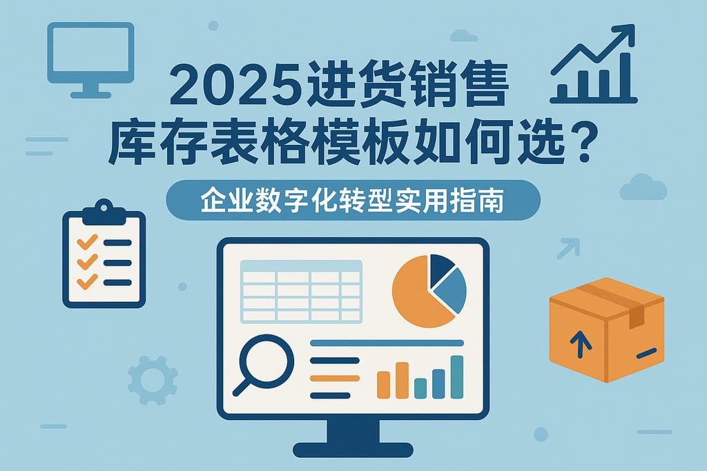 2025进货销售库存表格模板如何选？企业数字化转型实用指南